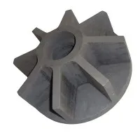 Alumīnija degazācijas grafīta rotors un vārpsta